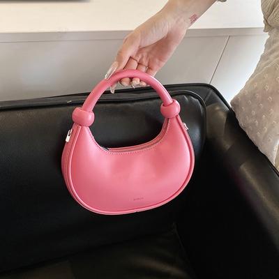 Popular Texture Women's Bags Trendy Versatile Shoulder Bags Casual Fashion Handbags Solid Color Messenger Bags