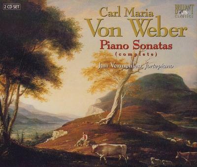 CD CARL MARIA VON WEBER, JAN VERMEULEN - Piano Sonatas (Complete) 92441 Brilliant Class 2005 Japan Classical Used