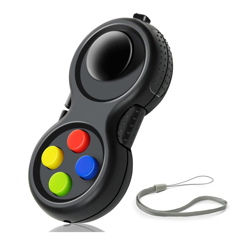 Fidget Game Controller Relieve Stress And Anxiety Autism ADHD Promotes Focus Cool Gadgets Adults Teens Boys Girls