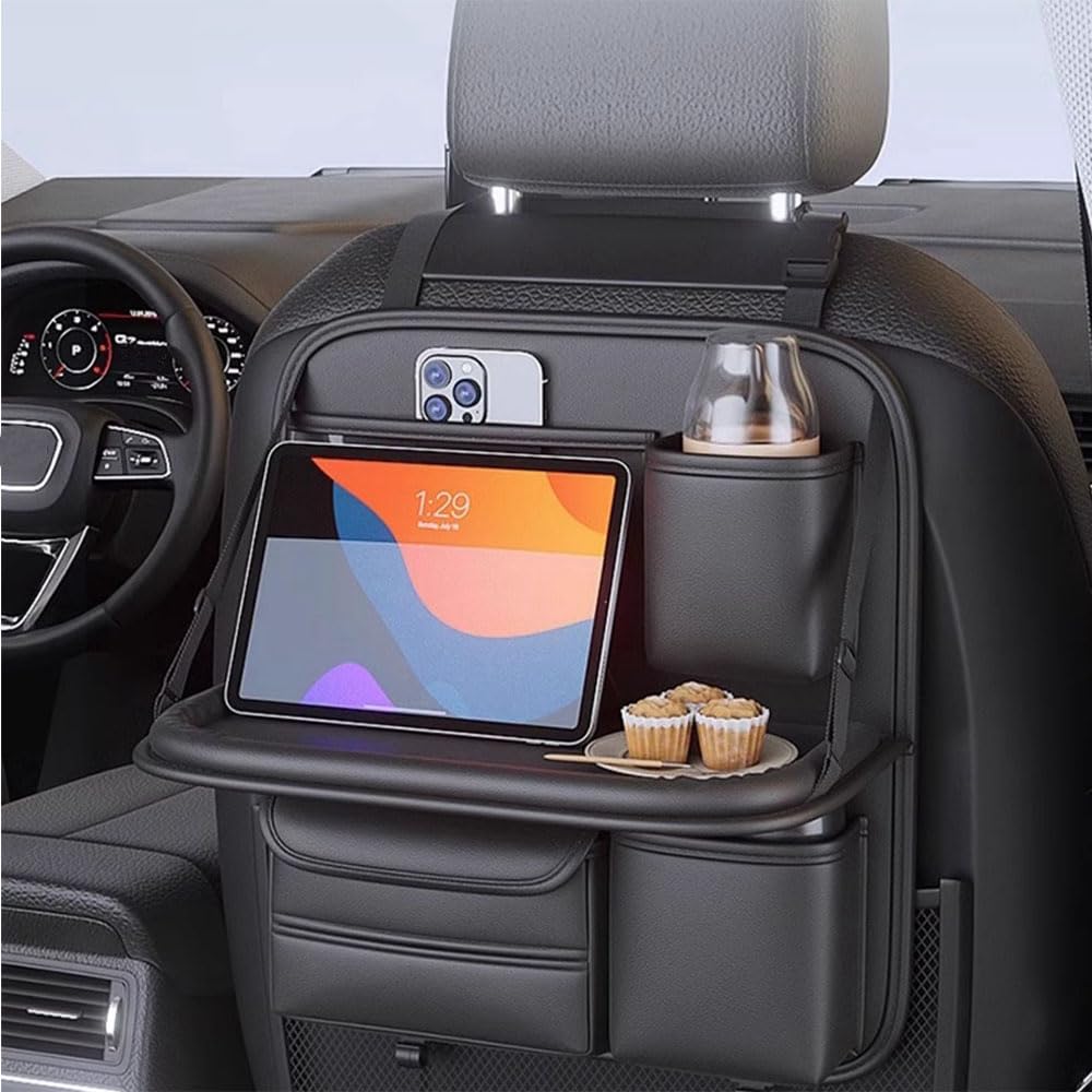Car Seat Back Car Back Seat Storage Back Seat Drink Car Convenient Item Pocket, Table, Pocket, Holder, Accessories,
