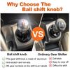 Aluminum 5/6/10 Speed M12 gear lever knob Universal Car Gear Shift Knob Manual Automatic Gear Lever Knob Shift Lever M8 M10