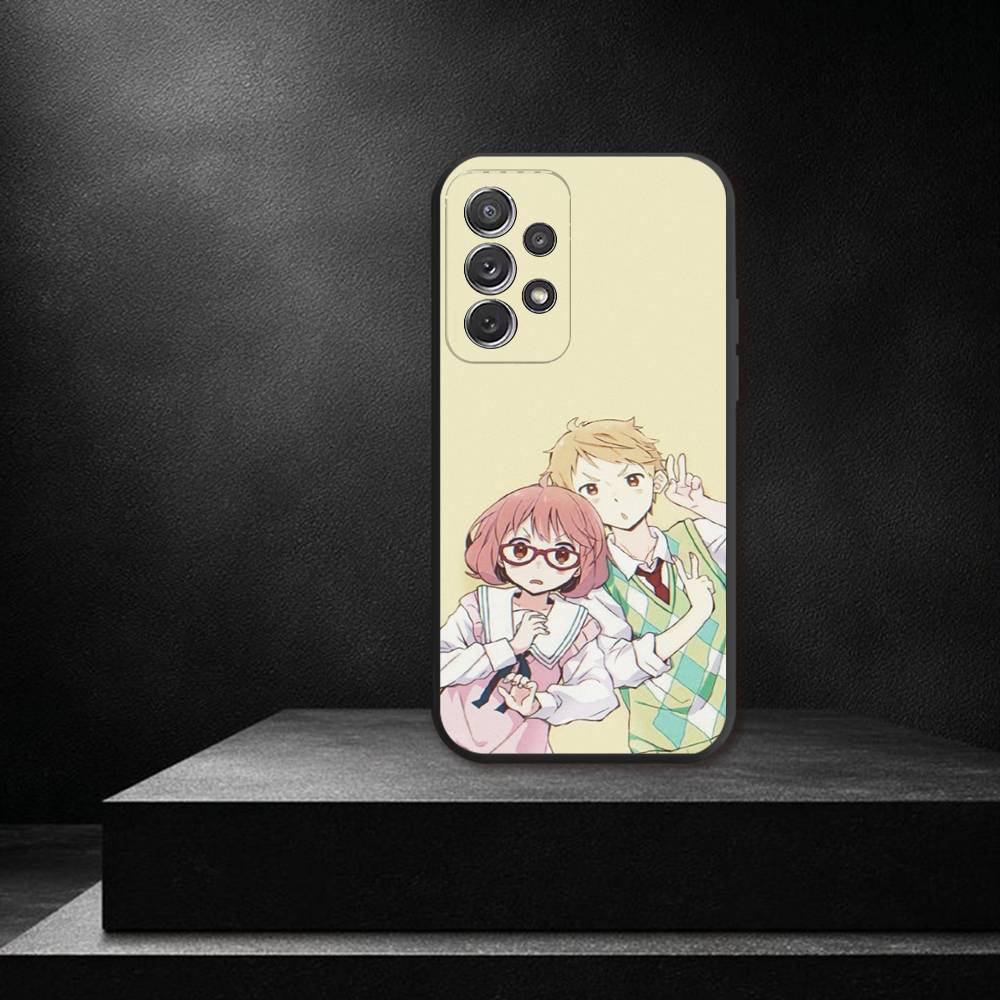 Anime K-Kuriyama Mirai Phone Case For Samsung S 25,24,23,22,30,21,10,9,Ultra,Plus,Lite,FE,4,5G Black Soft Case