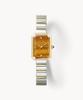 Lollalojeu Ms. Lola Tiger'S Eye Brown Metal Watch Leather Strap Set