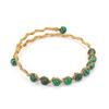 Winding Multi-Colored Agate Bead Crystal Bead Amethyst Opening Simple Bracelet Bracelet Adjustable B47