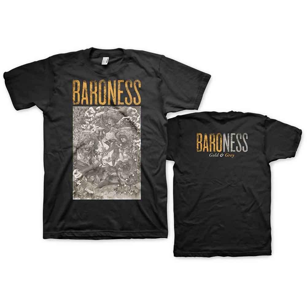 Baroness Gold Grey Unisexs TShirt Unisexs