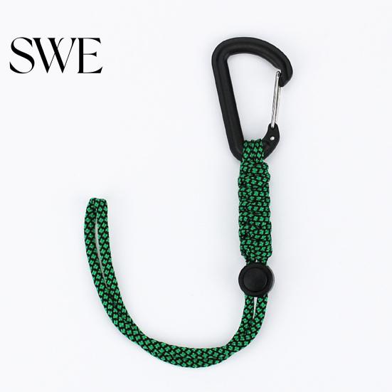 Carabiner Key Hooks Backpack Buckle High Strength Good Load-bearing Anti-loss Nylon Multifunctional Hanging Ring Bag Outdoor Accessories Buckles