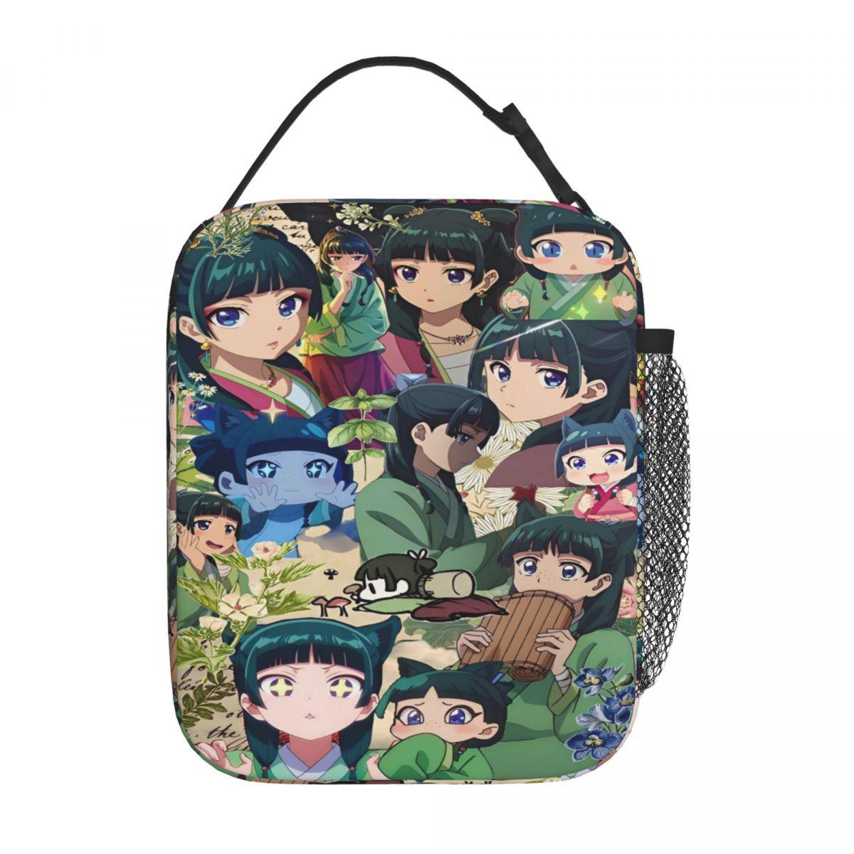 Maomao Lunchtas Voor Meisjes The Apothecary Diaries Lunchbox Esthetische Kantoor Koeltas Draagbare Waterdichte Tote Voedselzakken One Size
