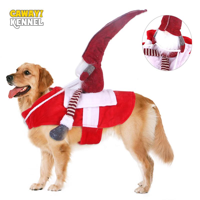 

CAWAYI KENNEL зимняя одежда для собак, одежда для косплея домашних животных, рождественское пальто, куртка, рождественская одежда для маленьких и средних собак, ropa perro