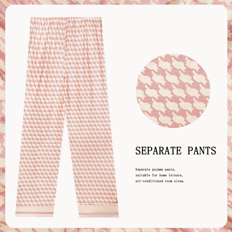 Women's Cartoon Cute Slim Fit Imitation Cotton Pants - Spring, Summer & Autumn Styles