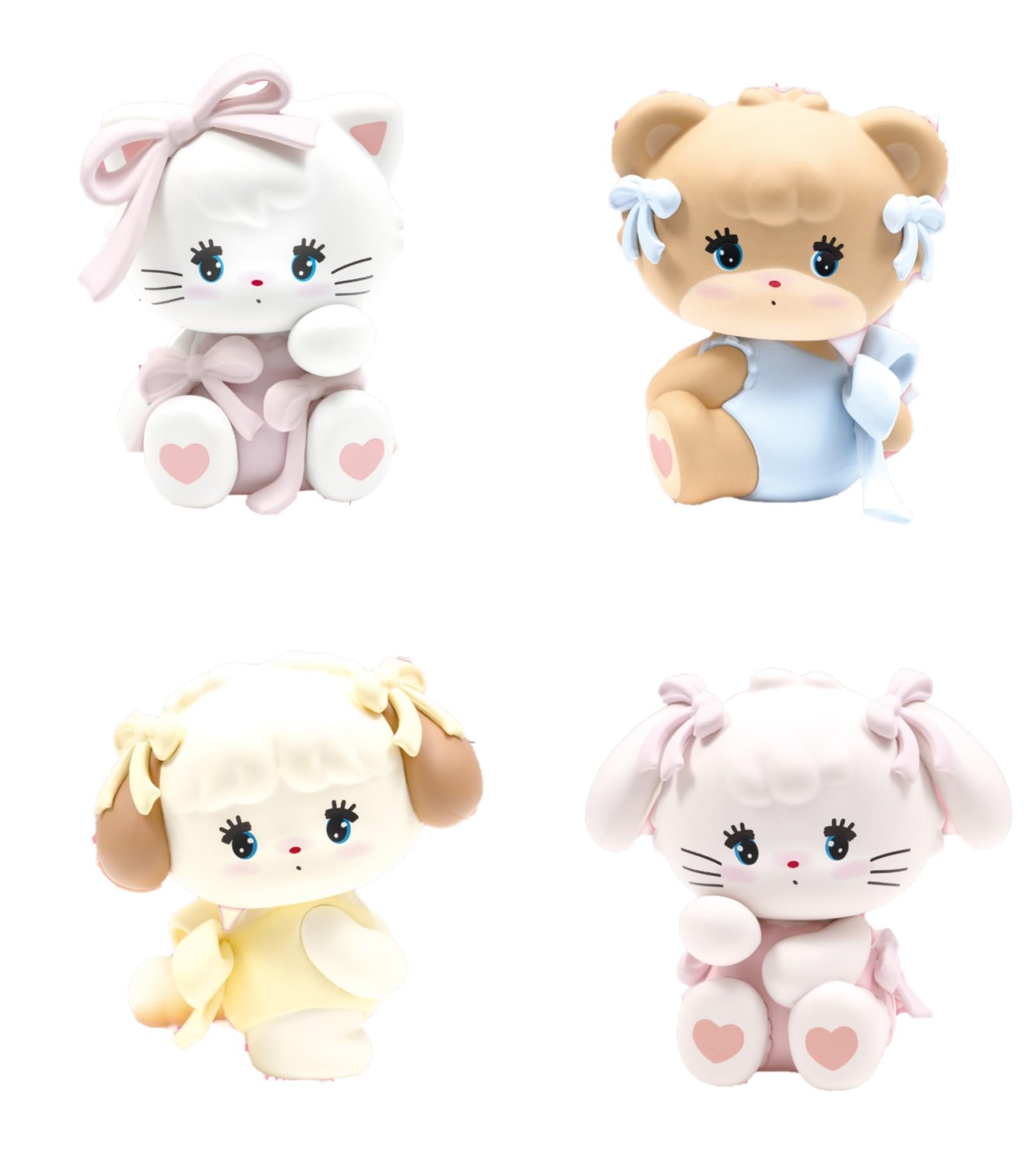 

Mikko Characters Mascot Figure of 4 Gacha [Set (Full Set)]