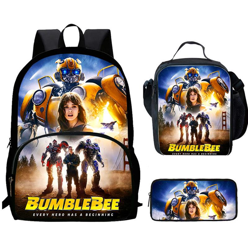 Transformers, Bumblebee Bag High Definition Multi-Function Oxford Lightweight Backpack