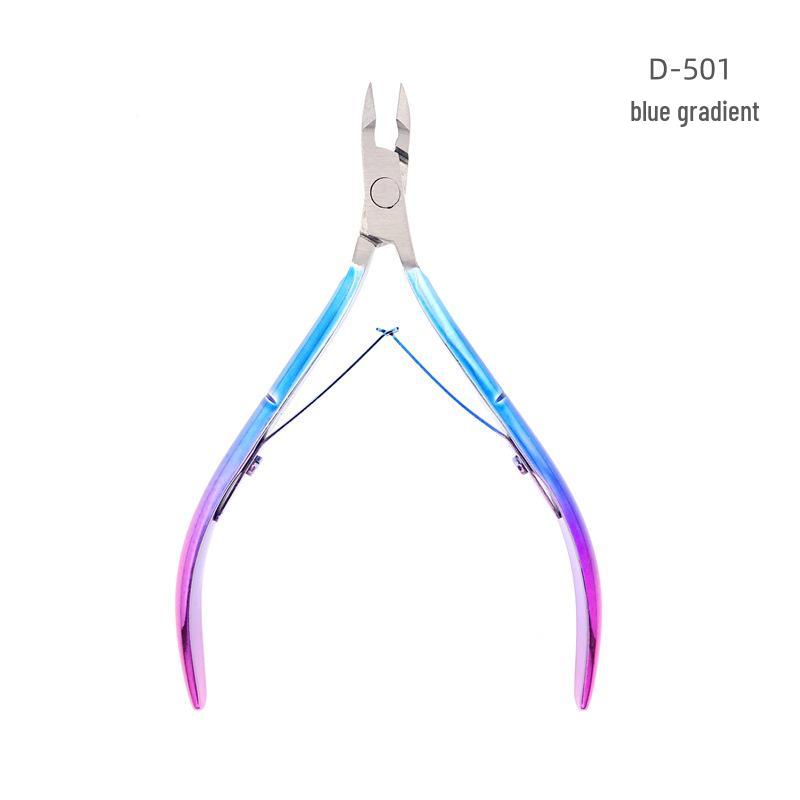Stainless Steel Cuticle Nippers & Nail Clippers Set for Dead Skin Removal