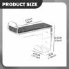 2Pcs Snowboard Wall Mount Display Racks Organizers Horizontal Storage Hangers Helmet