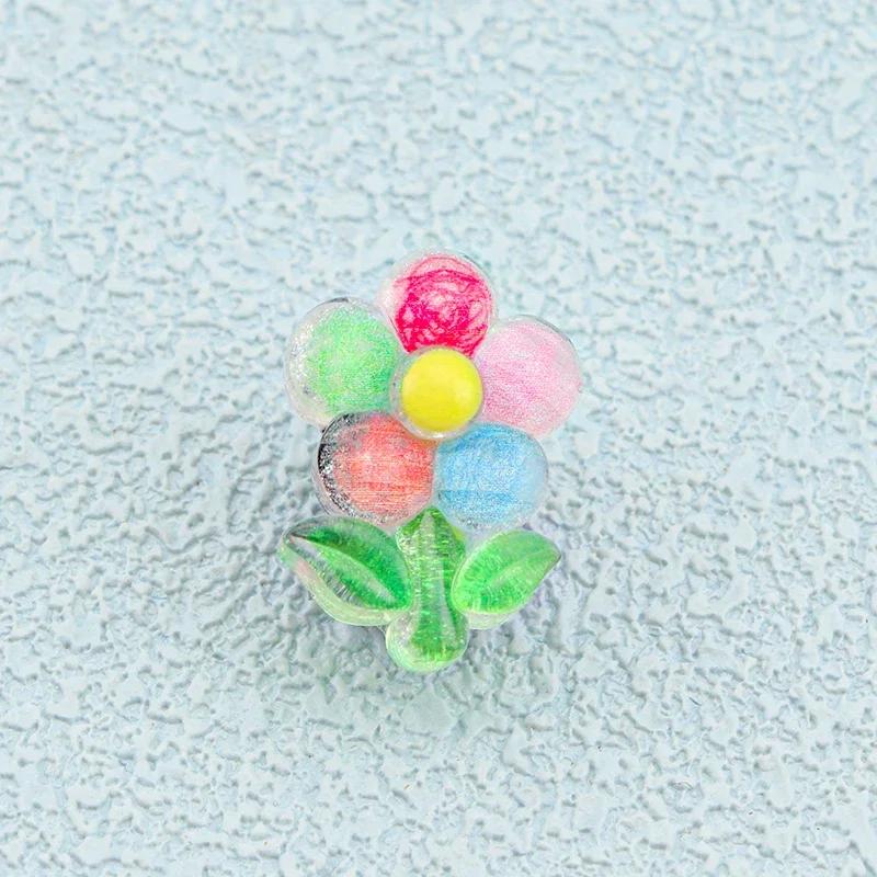 1 Stück Bling Glitzer Prinzessin Eis Regenbogen Schuhschnalle Schnürsenkel Dekoclip Kinder Abnehmbare Schuhanhänger Dekorationen