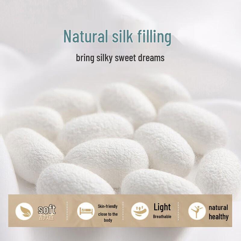 Nanjiren Tussah-Seidensteppdecke