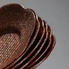 Handgeweven Theekoponderzetter Chinese Retro Bamboe Hittebestendig Kussen Creatief Mini Fruitbord Zen Theekop Rustplaats Theeservies Accessoire