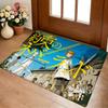 Retro Anime The Promised Neverland Floor Mat Cozy Flannel Soft Thick Non-Slip Mat For Living Room Bedroom Kitchen Decor Rugs