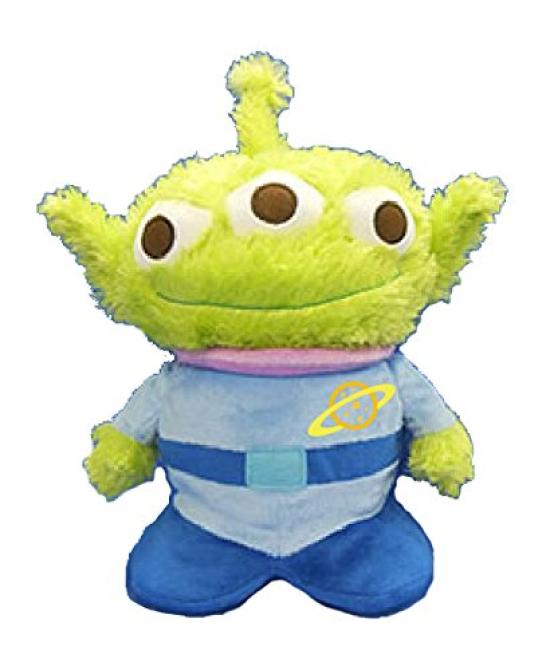 

Мягкая игрушка Disney Alien Puff Puff размер S высота 19 см