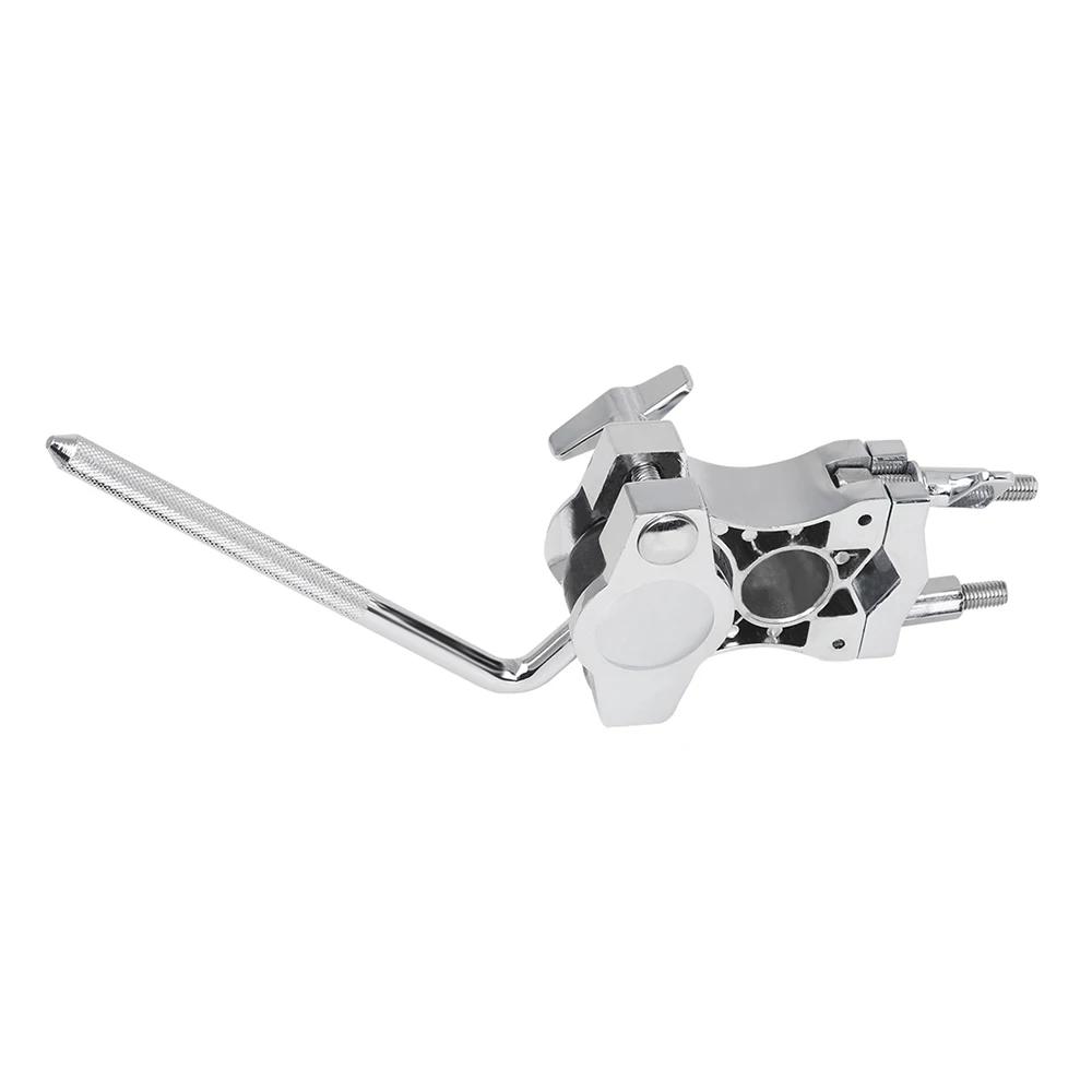 Drum Clamp Zinc Alloy Clip Drum Stand Sort Tool Reorganize Drum Clamp Silver Percussion Musical Instrument Parts & Accessories
