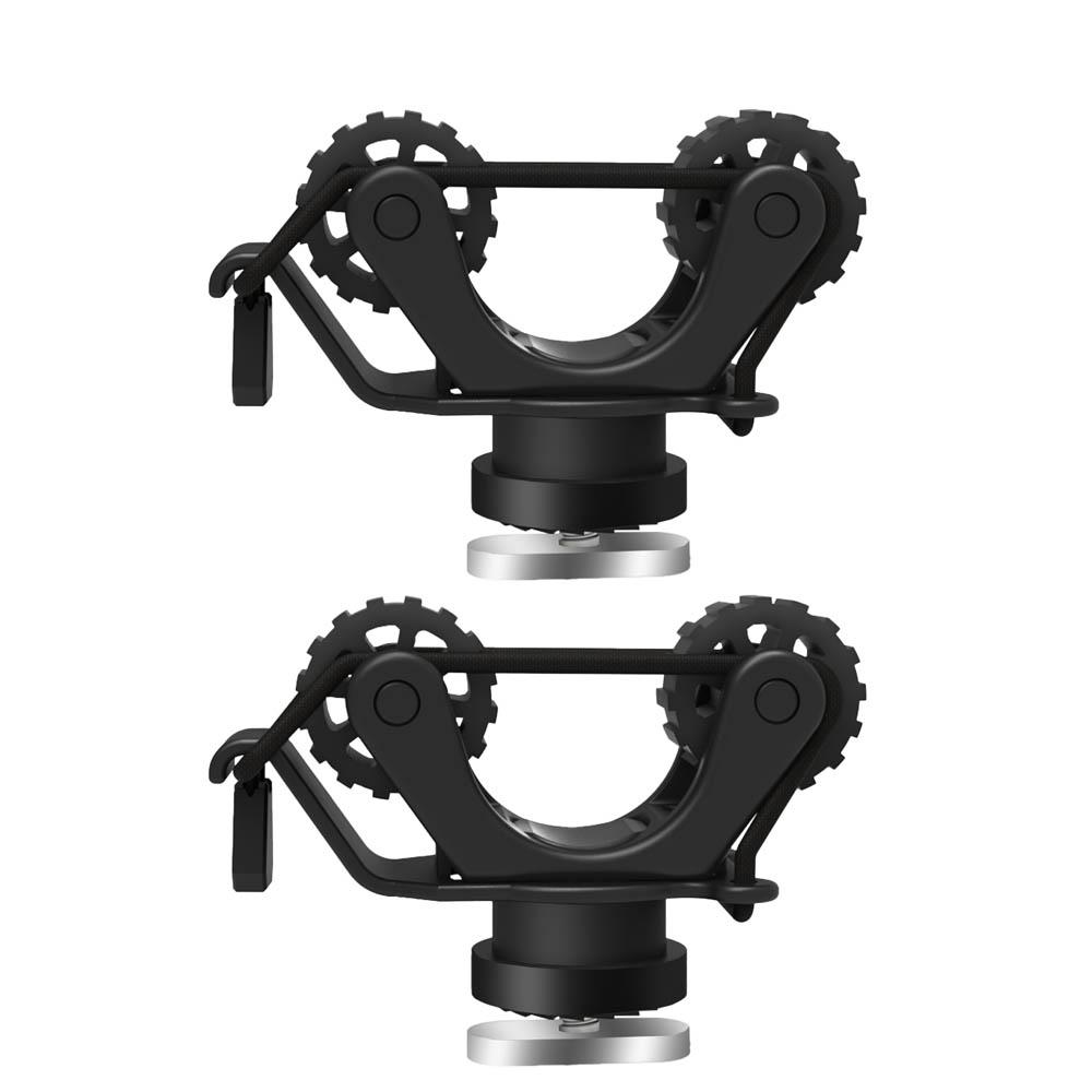 Yak Outdoors Multi-Functional Plastic Kayak Track Rail Base Mounting Bracket for Kayak Accessories