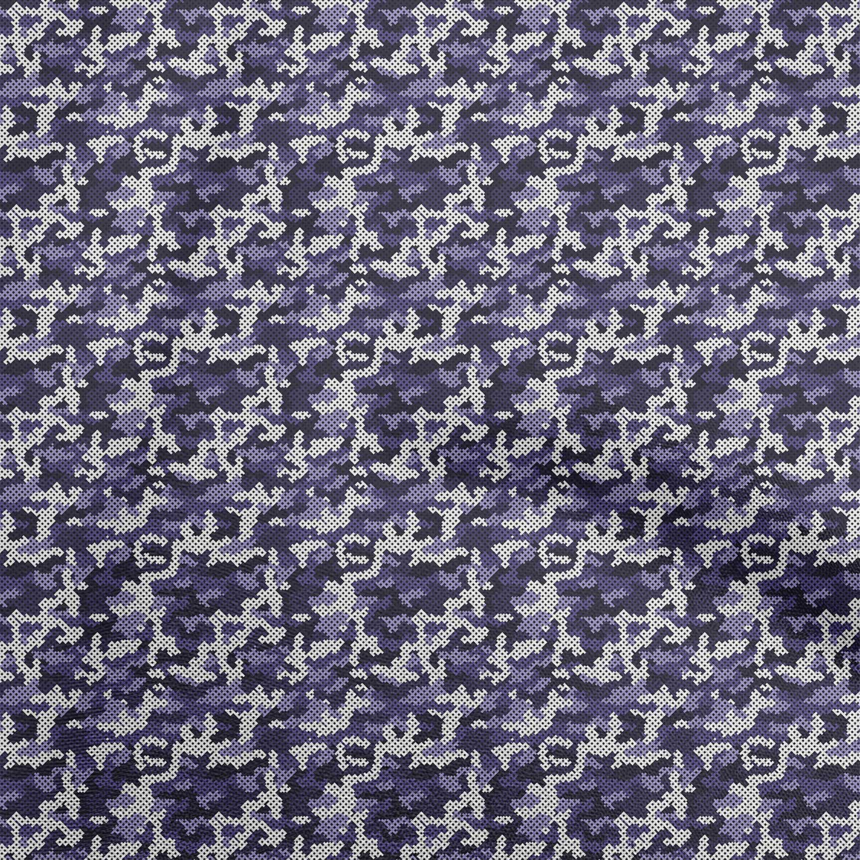 

OneOone Cotton Flex Brown Fabric Абстрактна тканина для пошиття тканини для рукоділля з принтом у дворі 40 дюймів 42 Inch Wide - Viscose Chiffon Фіолетовий