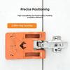 Cabinet Door Hinge Spacer Installation Positioning Tool Magnetic Hinge Jig with Twist Drill Bit For Precise Alignment