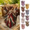 Floral Fairy Wall Decoration Flower Patchwork DIY Kit, Layered Fabric Sewing Whimsical Crafting Gift Craft Kit for Adults, Home Decor Decorative