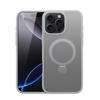 Case for iPhone 16 Pro - TPU+PC, Gray, MagSafe