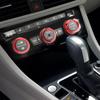 Auovo AC Knob Covers Compatible with Volkswagen VW Accessories Tiguan Taos Jetta Passat Atlas Golf R Beetle Aluminum Alloy Air Conditioning Knob