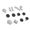 Game Controller Component Pack Silver with Storage Case Charging Dock 6 Thumbsticks 4 Paddles 2 D