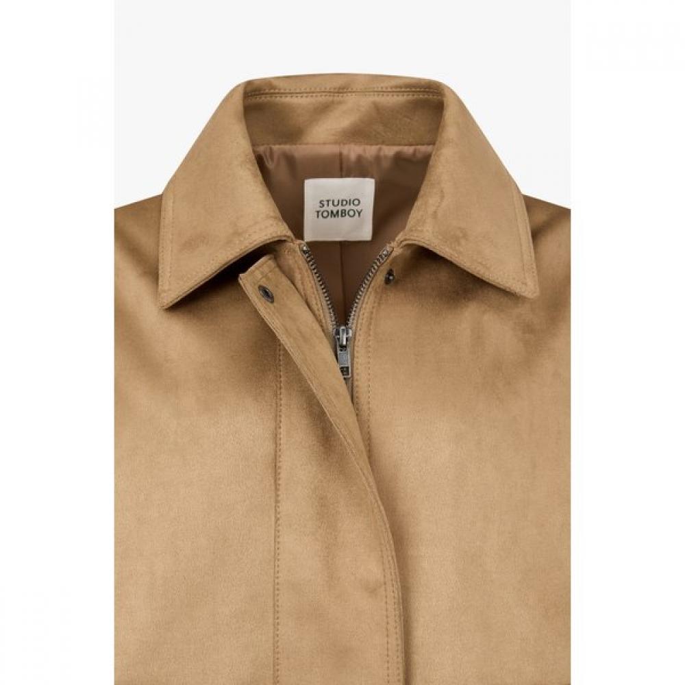 Studio Tomboy Unisex Synthetic Suede Out Pocket Blouson 9176361973ct