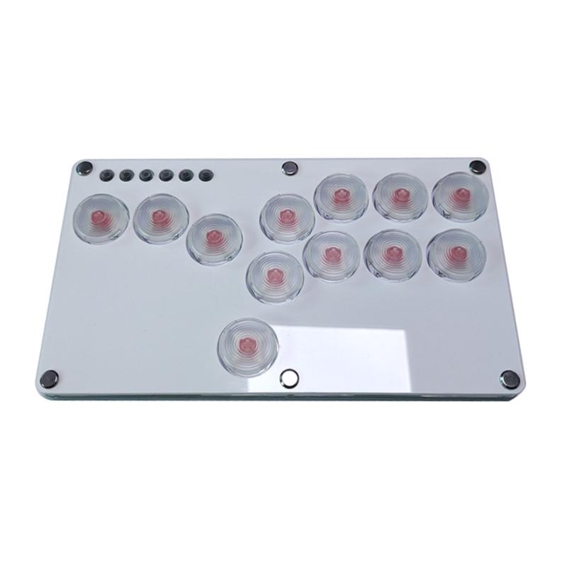 Fighting Stick Controller for PC SKY2040 FightingBox Mini Gaming Keypad Controller Arcade Joystick Versatile Responsive