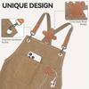 Canvas Apron Waterproof and Oil-proof Household Coffee Shop Kitchen Dining Room Work Apron Men's Apron