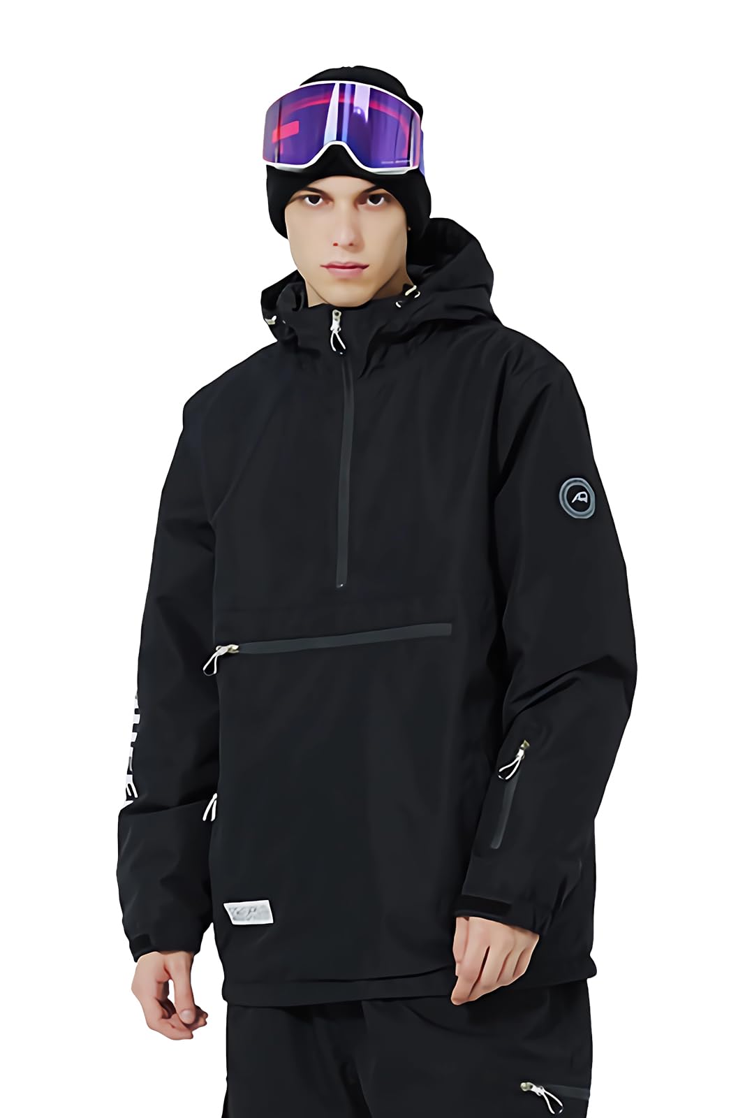 

MORGEN SKY and Snowboard and Ski Unisex Pullover Hoodie with Matching Outfit for Outdoor Activities and and Warm Single Water HX997 Men s Women s чёрный