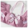Aerith Gainsborough Cosplay Fantasy 7 Costume Summer Pink Dress Skirt Tube Tops Cute Girls Bathing Suit Halloween Carnival Suit