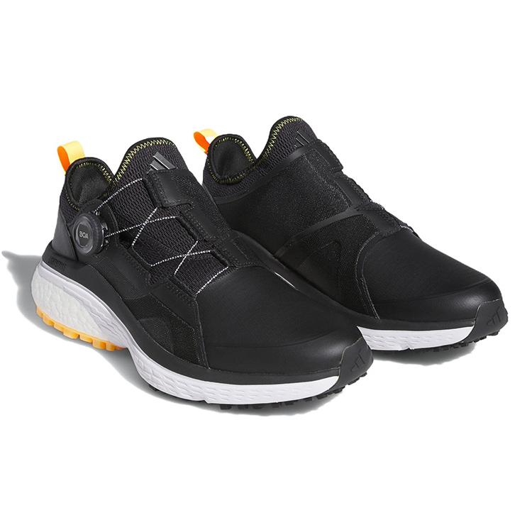 new Adidas Solarmotion Boa Golf Shoes 'Core Black Dark Silver Metallic'