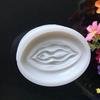 Novelty Women Genital Shape Candy Mold Silicone Mould Tray DIY Mould Tray for Soap Candles Cake Decor Crafts White