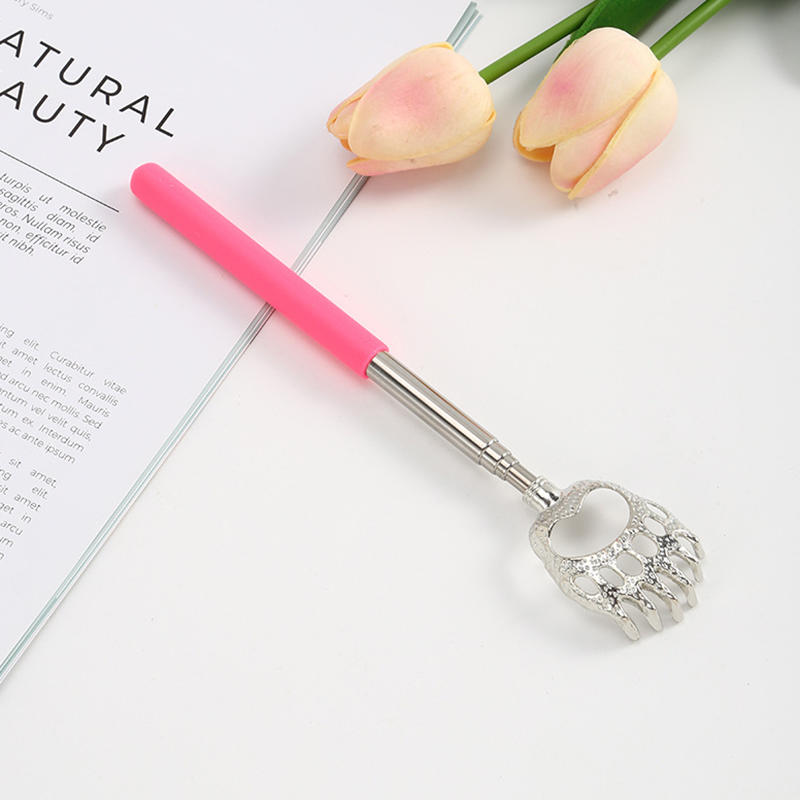 1 stk Bjørneklo Rustfritt Stål Klømassasje Ikke Behov for Manuelt Arbeid Rustfritt Stål Uttrekkbar Kløinnretning