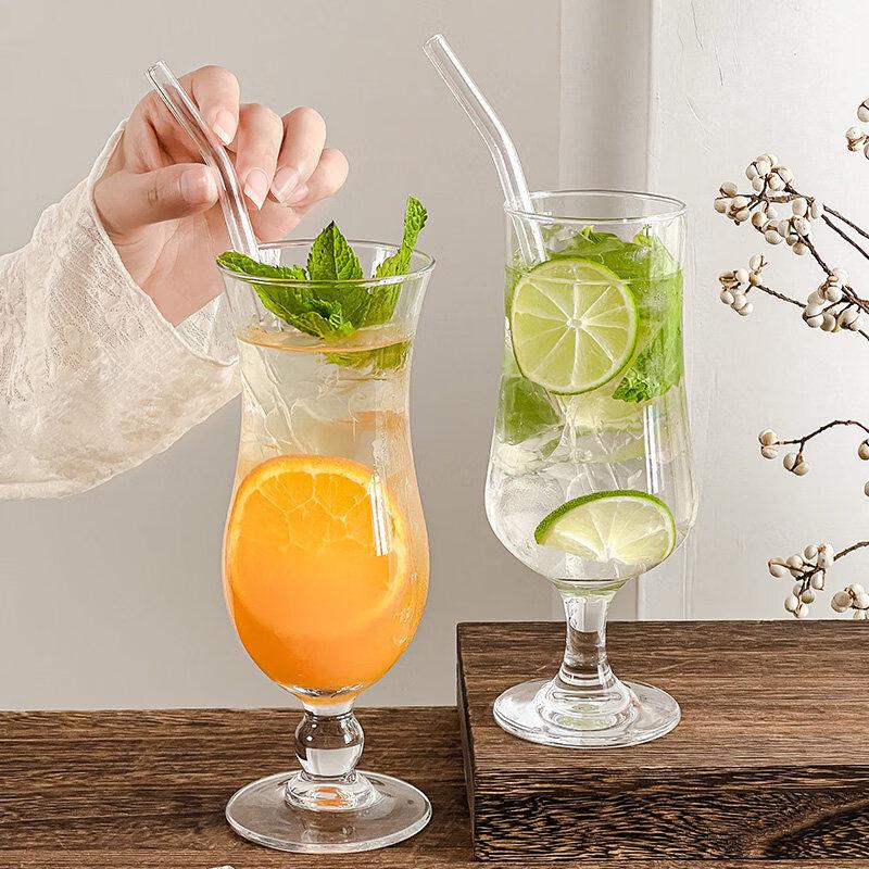 Jimi 380ml Glas-Stielglas-Set von 4