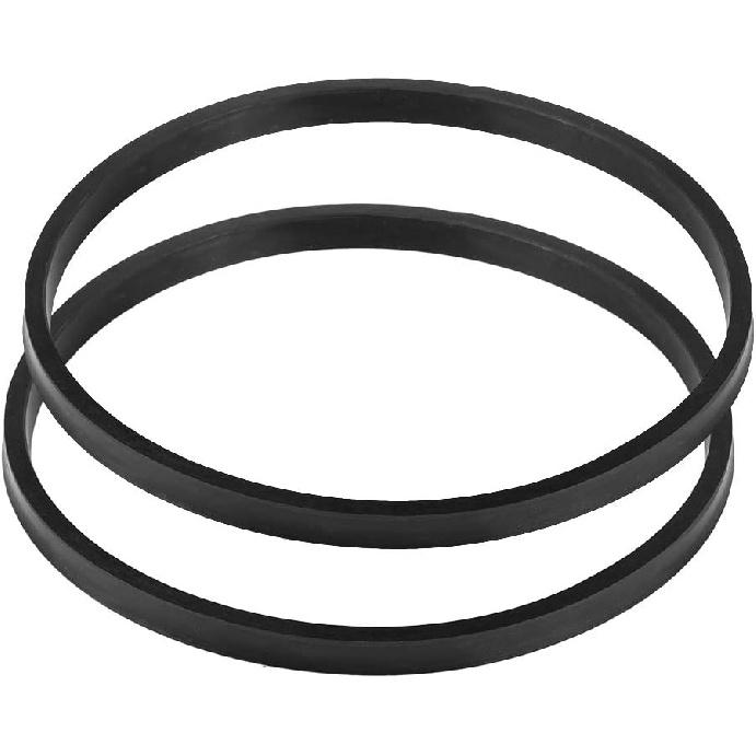 Qiilu Tire Changer Seals, 2pcs Rubber Bead Breaker Loosener Seals for Tire Changer Machine Air Cylinder (200mm)