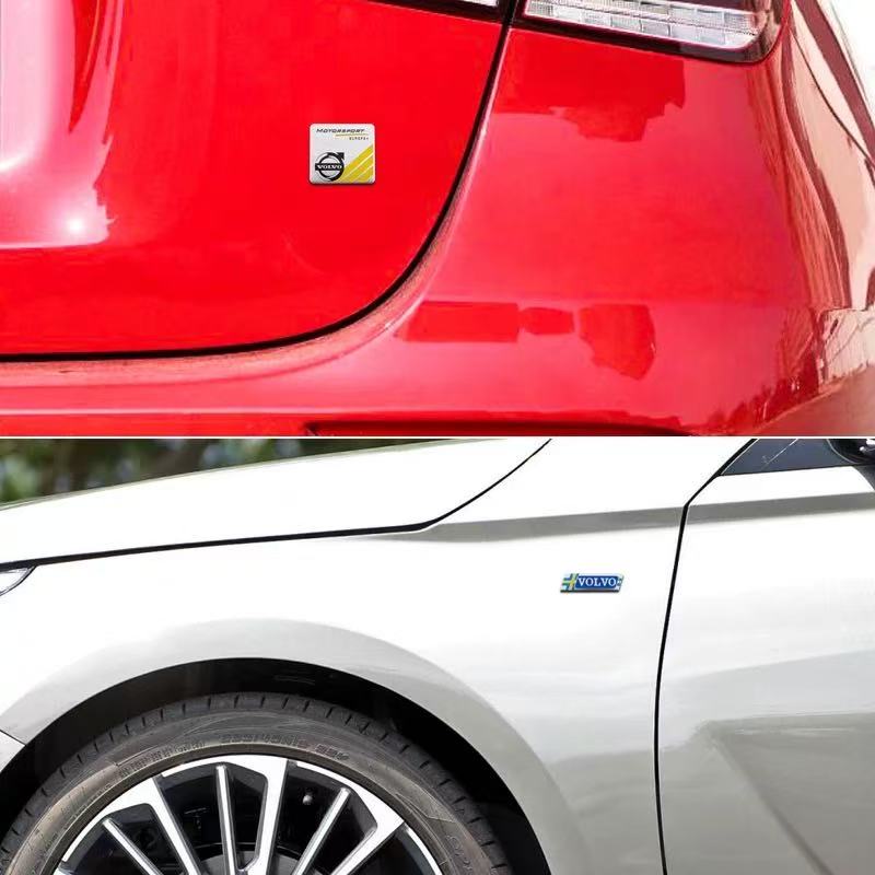 Volvo Badge Body Sticker Car Specific Decals Accessories For XC90 V90 V60 XC60 V40 EC40 EX40 S80 S60 S90 C40 XC40 V70 XC70 C30 C