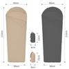 Mapleaf Inner Inner Ultra Quick Shruff Travel Staying in a Mountain Mountain Disaster Sleeping in a Storage Bag Fully Washable Sheet, Shruff,