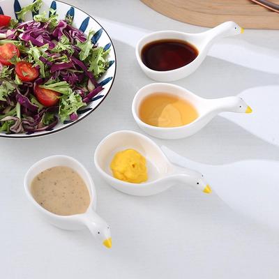 Cartoon Dipping Sauce Plate, Cute Small Plate, Snack Plate, Barbecue Dipping Sauce Plate, Vinegar Plate, Small Dipping Sauce Plate