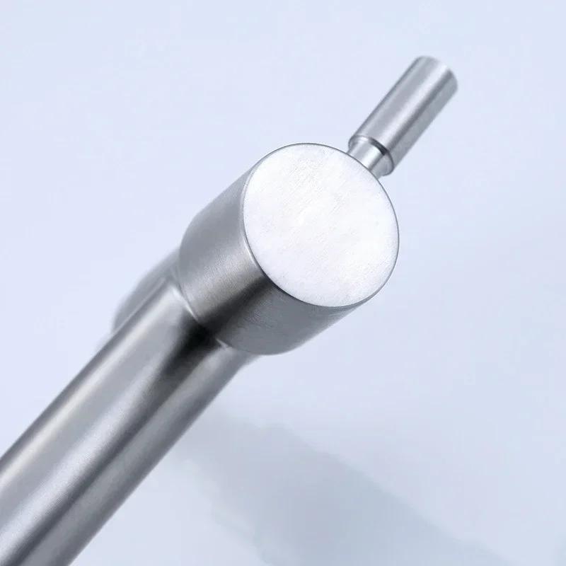 Bathroom 304 Stainless Steel Washing Machine Faucet Quick Opening 4 Tap Extended Balcony Mop Pool Faucet