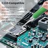 C210 Soldering Station with Intelligent Temperature Control, Digital Display, High Power, Triple Function for Precision Solderin