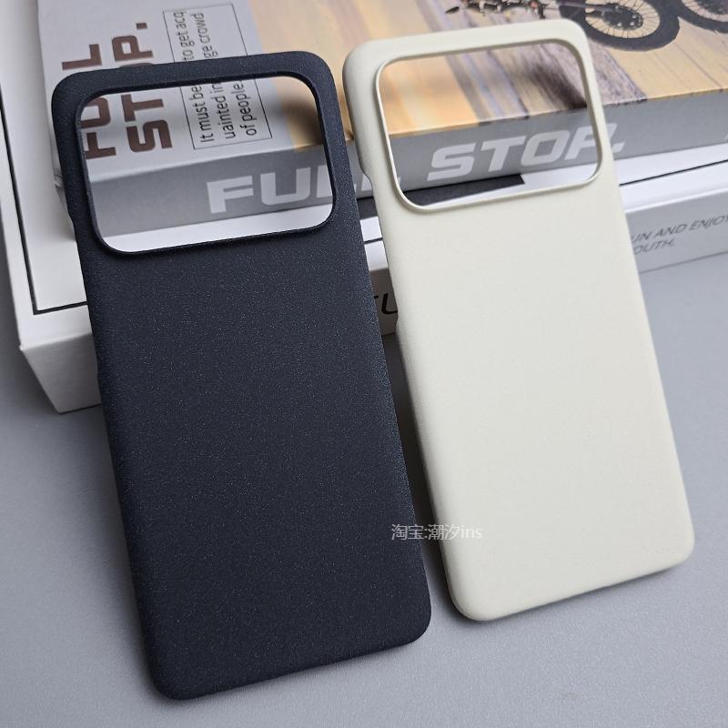 For Xiaomi 11 Ultra Case Matte Rock Sand PC Hard Lightweight Back Cover For Mi 11 Ultra Fingerprint-Resistant Shell