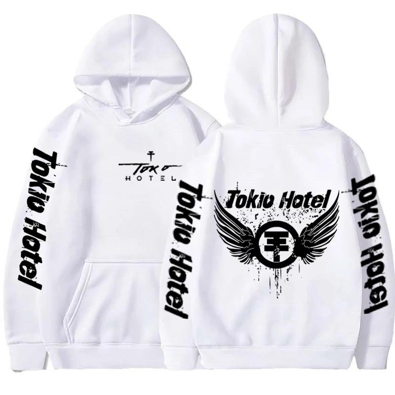 New Hoodies Tokio Hotel Sweatshirts Hoodies Tokio Unisex Autumn Winter Fleece Streetwear Tops