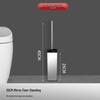 Stainless Steel Odor-Proof Toilet Brush Set with Draining Holder