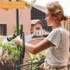 Neues Fenster-Fliegengitter mit Reißverschluss und unsichtbarem Fiberglas - Individuell anpassbare Größe Schwarzes Netz Sommer Schutz vor Mücken und Fliegen