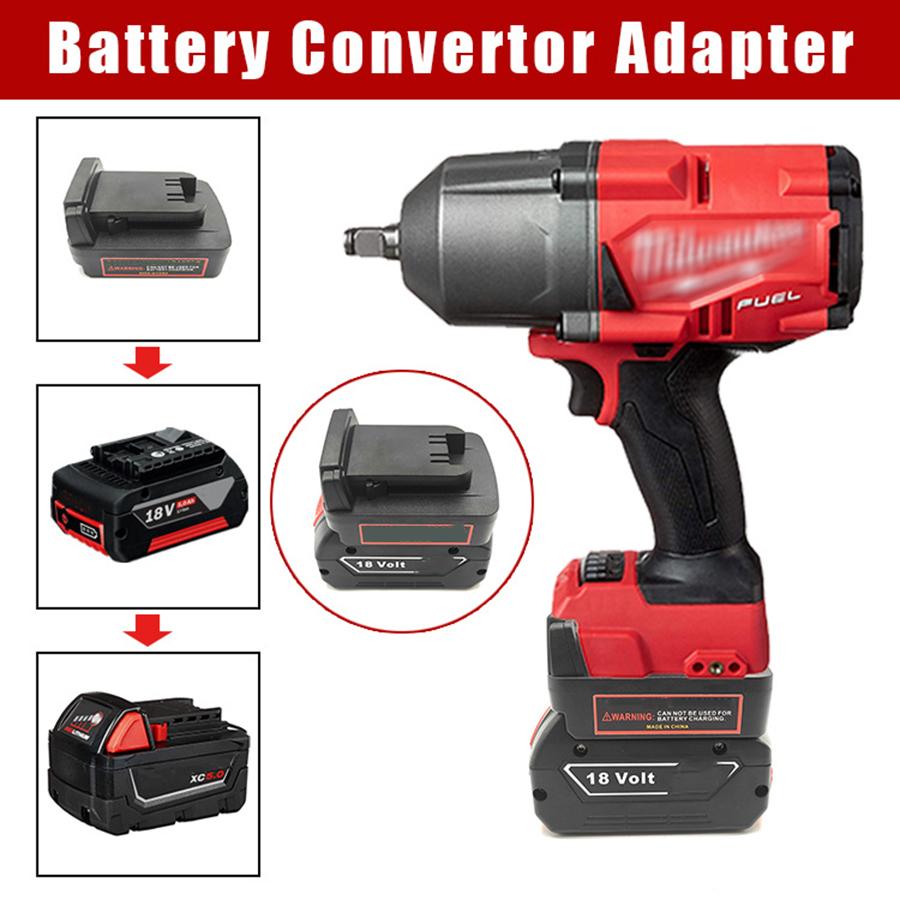 1Pcs 18V Battery Adapter For M18, 48-11-1828, 48-11-1815, 48-11-1840, 48-11-1850